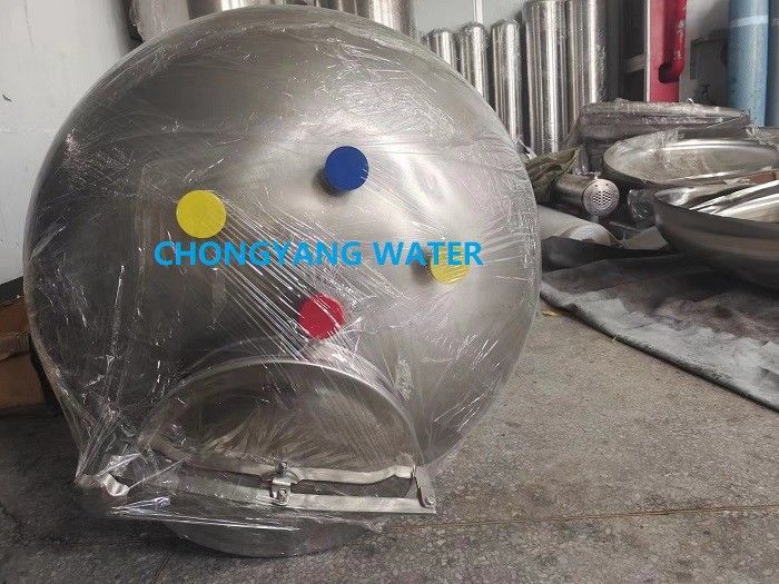 Tangki Penyimpanan Sanitasi Tangki Air Portabel Yang Dimurnikan Untuk Penyimpanan Air Murni 500L