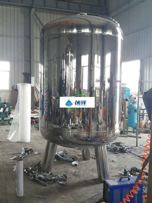 Perlengkapan Filter Baja Rinsing Industri Filter Air Pasir Silikon ISO9001